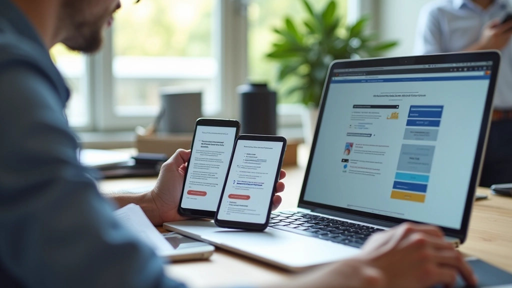 Responzivní webový design na více zařízeních